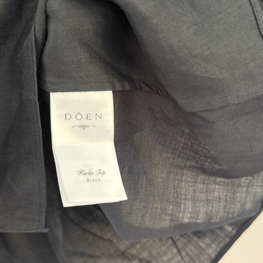 Doen Karlie Top - Black - Picture 5 of 5